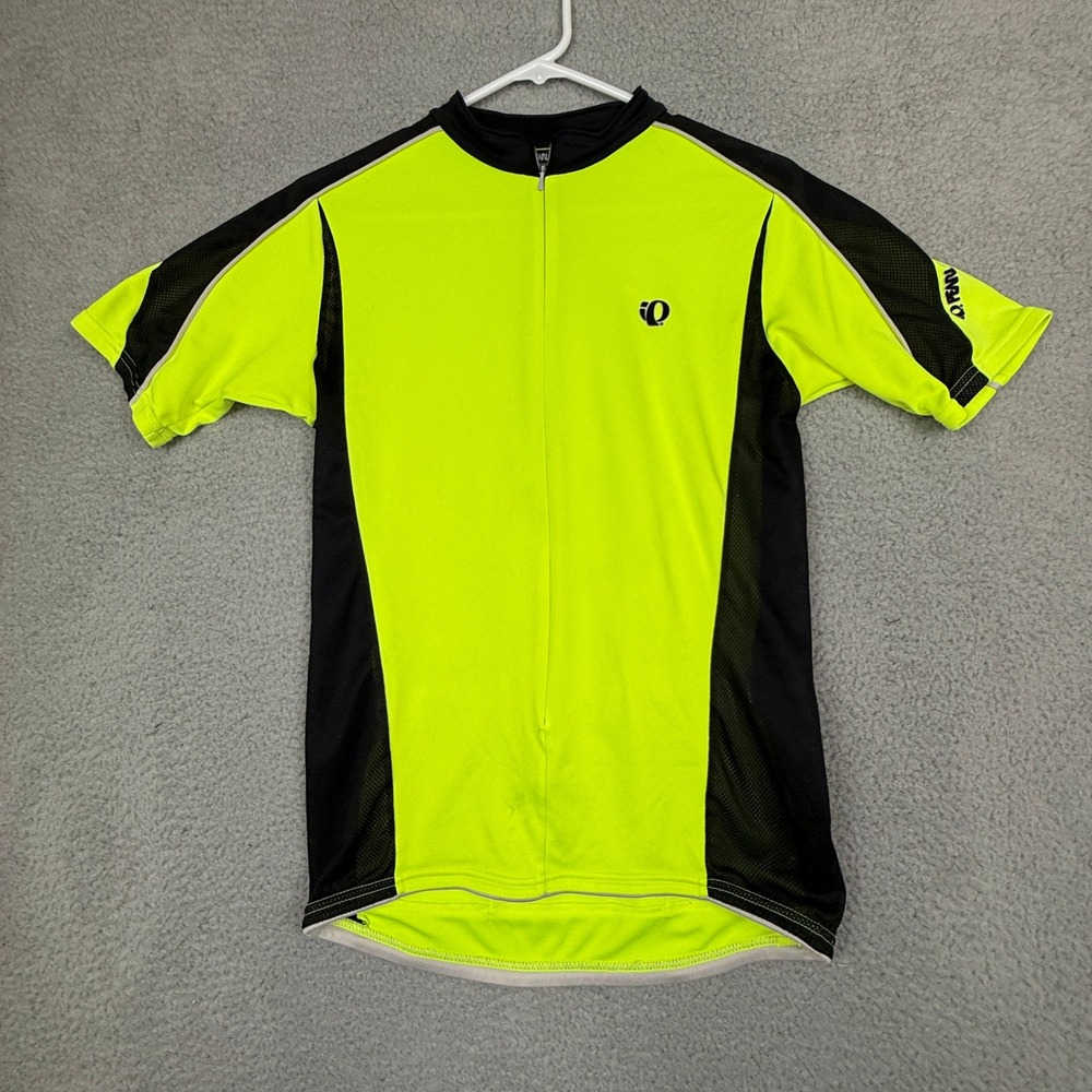 Pearl Izumi‎ UltraSensor Cycling Jersey Top Shirt Medium Neon Yellow Black